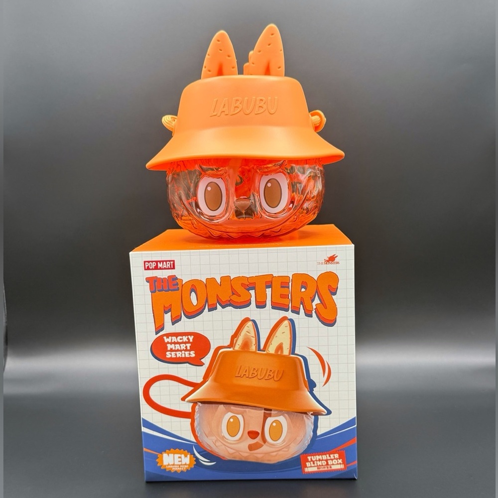 Labubu Wacky Mart Cup ( Honey Orange )